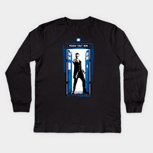 The 12th Doctor Kids Long Sleeve T-Shirt